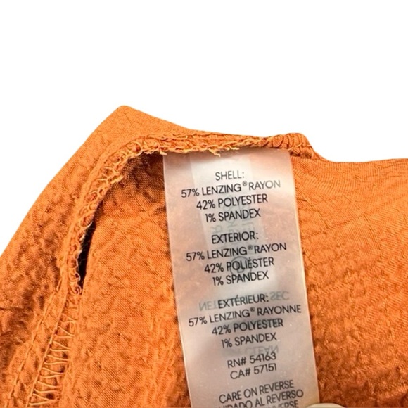 NWT Calvin Klein Textured Drawstring-Waist Dress - Picture 9 of 10